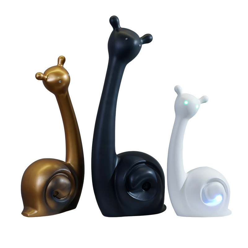 Настольная лампа в виде улитки Snail Lamp Белый Золотой Черный Настольная лампа в виде улитки Snail Lamp Белый Золотой Черный в Грозном | Loft Concept