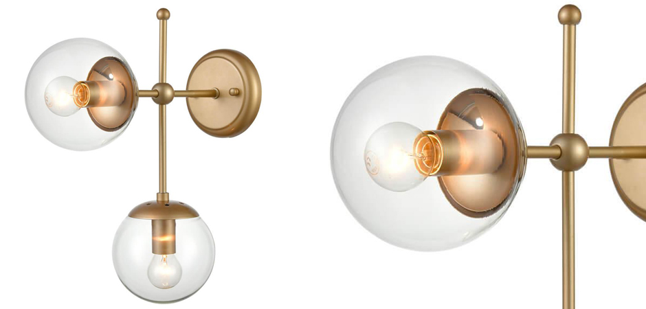 Бра Gold Balls Bra 2 Бра Gold Balls Bra 2 - Loft-Concept в Грозном