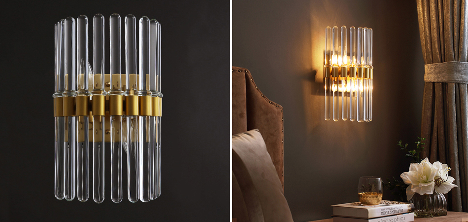 Бра Glass Tubes Sconces Бра Glass Tubes Sconces - Loft-Concept в Грозном