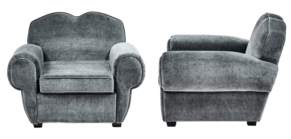 Кресло Braganza Chair Gray Кресло Braganza Chair Gray - Loft-Concept в Грозном