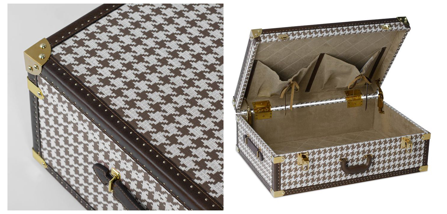 Чемодан Pied de poule 70 - фото