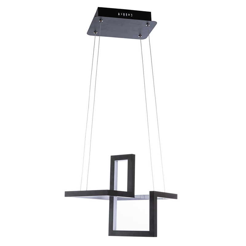 Люстра Esther Geometric Black Chandelier Черный Люстра Esther Geometric Black Chandelier Черный в Грозном | Loft Concept