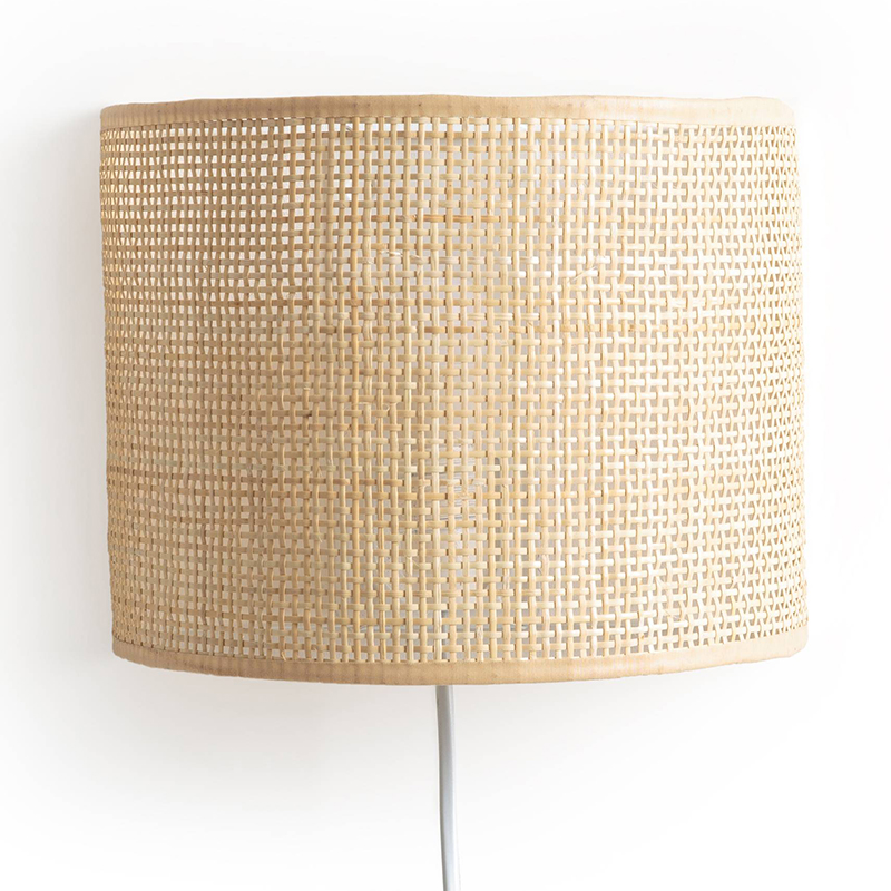 Бра Ottar Wicker Bamboo Cane beige Бежевый Бра Ottar Wicker Bamboo Cane beige Бежевый в Грозном | Loft Concept
