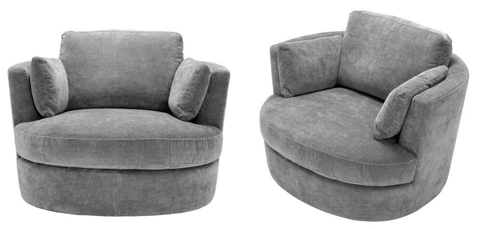 Кресло Eichholtz Chair Clarissa Grey Кресло Eichholtz Chair Clarissa Grey - Loft-Concept в Грозном