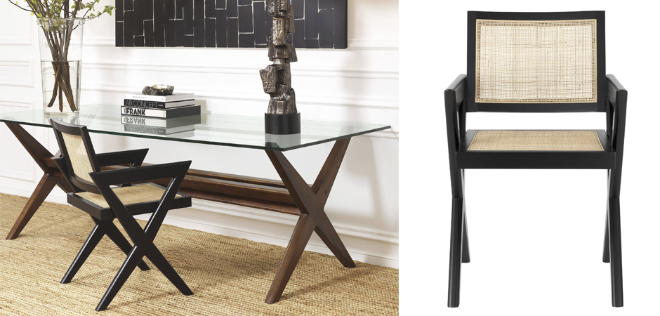 Стул Eichholtz Dining Chair Augustin black Стул Eichholtz Dining Chair Augustin black - Loft-Concept в Грозном