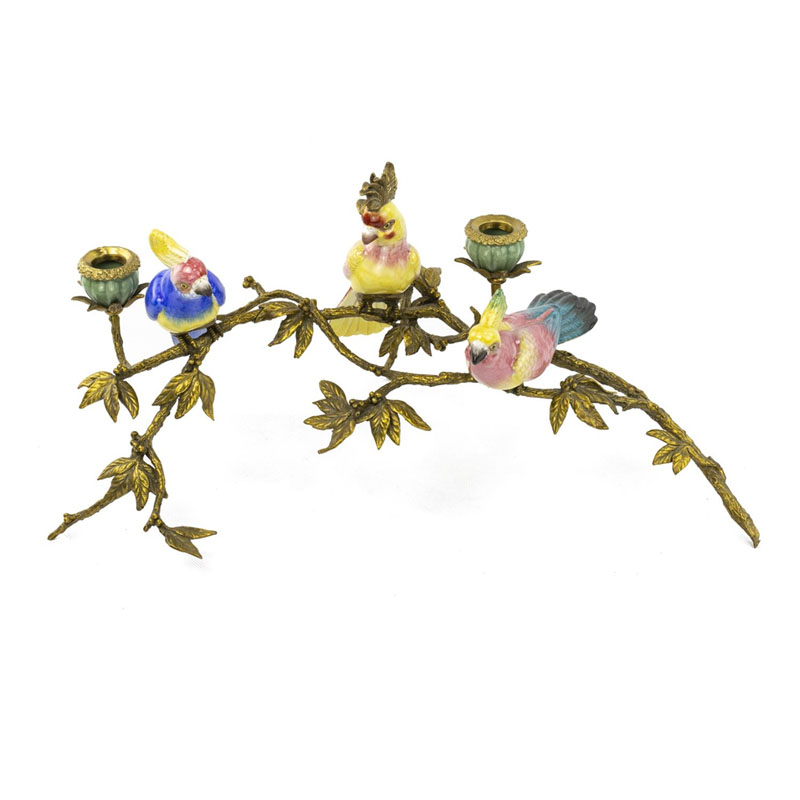 Подсвечник Birds On A Branch Eden Garden Мульти Подсвечник Birds On A Branch Eden Garden Мульти в Грозном | Loft Concept