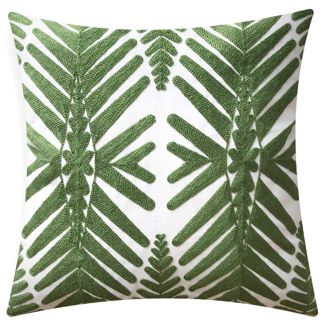 Декоративная подушка Green Ornament #1 Декоративная подушка Green Ornament #1 в Грозном | Loft Concept
