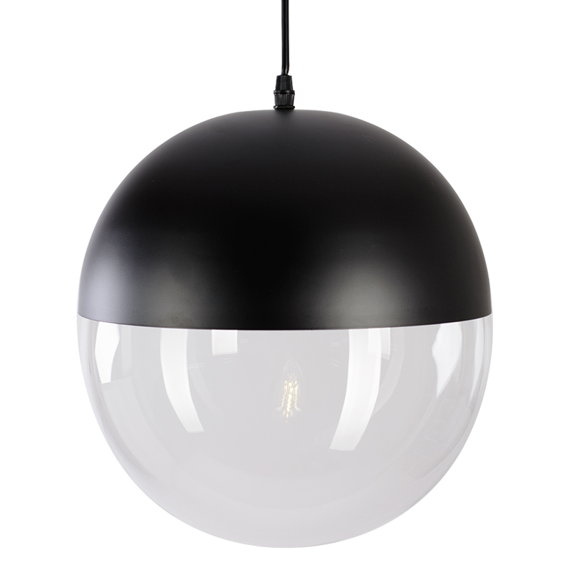 Подвесной светильник pendant lamp SPHERE 1 Черный Прозрачное Стекло Подвесной светильник pendant lamp SPHERE 1 Черный Прозрачное Стекло в Грозном | Loft Concept