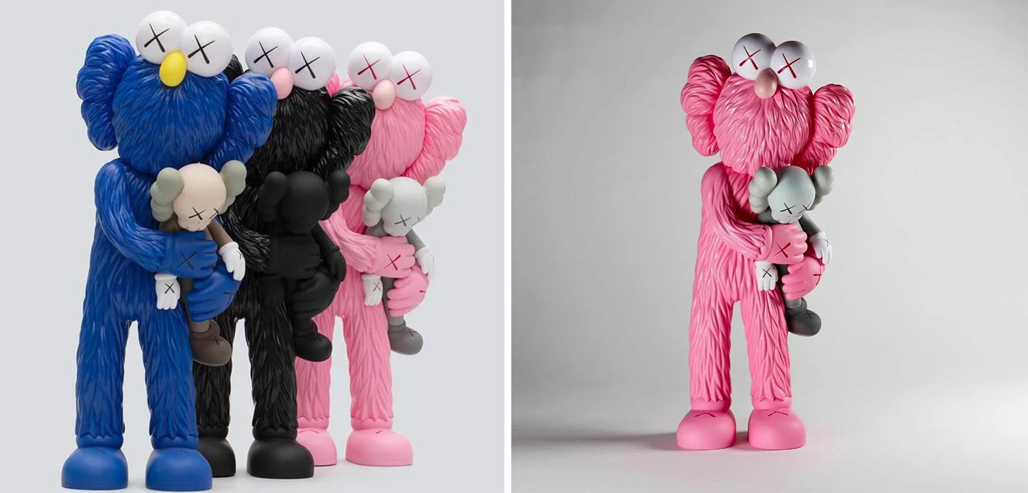 Статуэтка KAWS Take Pink - фото