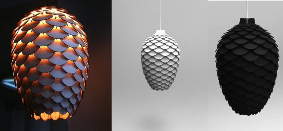Люстра Pinecone Wooden King Люстра Pinecone Wooden King - Loft-Concept в Грозном