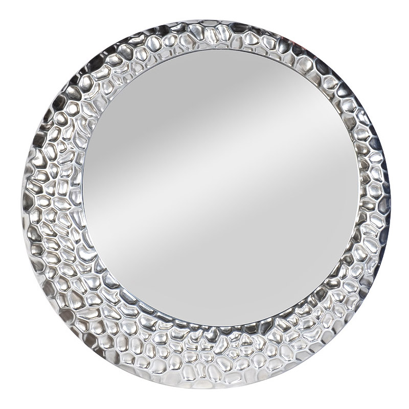 Зеркало Silver Scales Mirror Серебряный Зеркало Silver Scales Mirror Серебряный в Грозном | Loft Concept