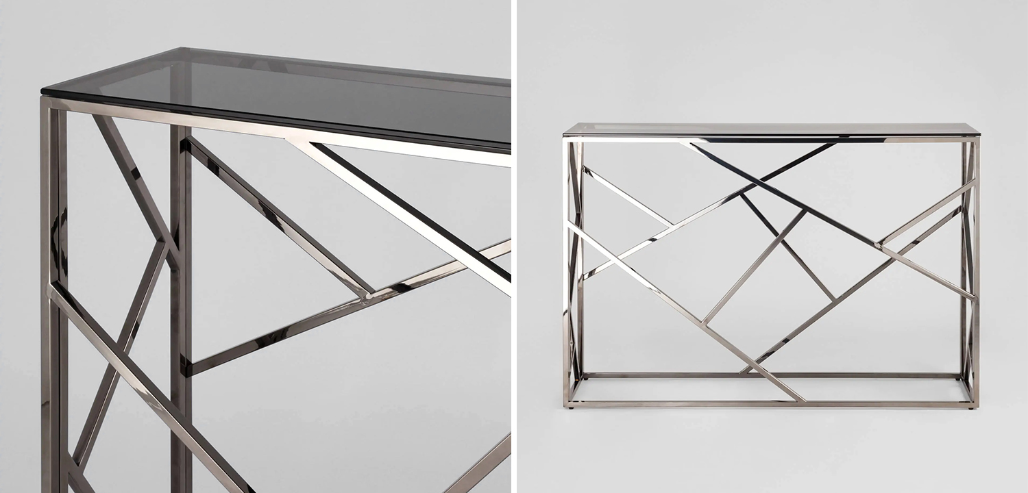 Консоль Geometry Serene Phoenix Dark Chrome - фото