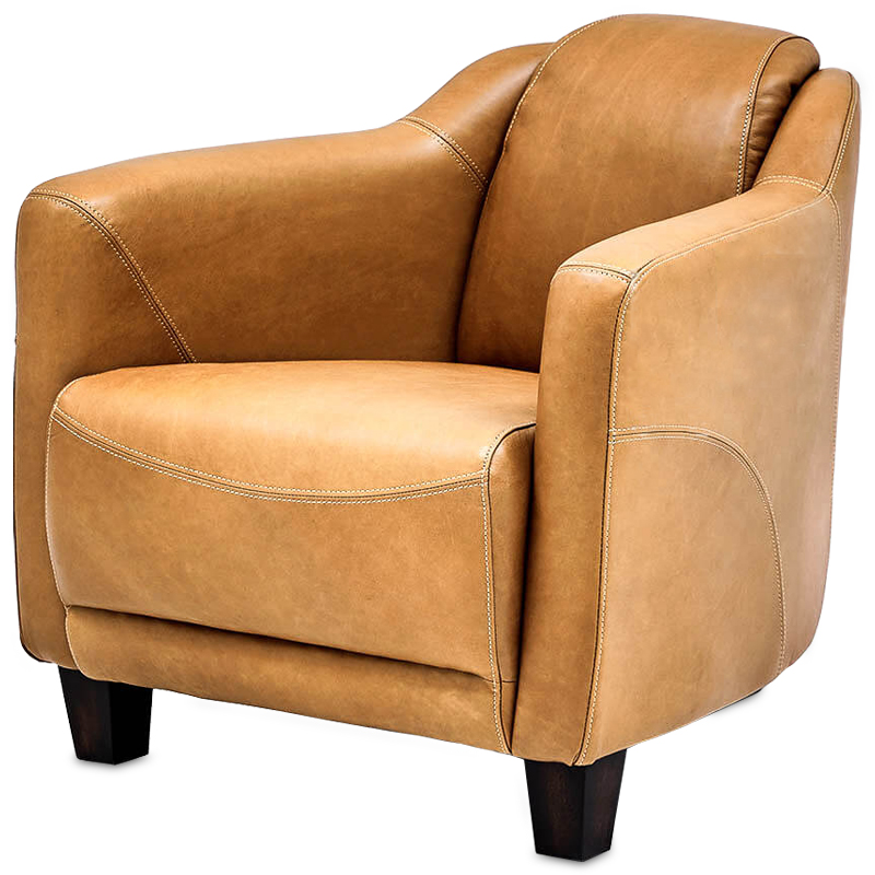 Кресло Fabricio Chair Карамель Коричневый Кресло Fabricio Chair Карамель Коричневый в Грозном | Loft Concept