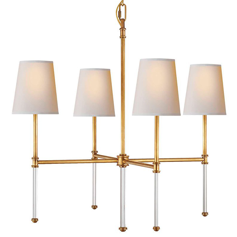 Люстра Nicoleta Gold Chandelier Золотой Белый Люстра Nicoleta Gold Chandelier Золотой Белый в Грозном | Loft Concept