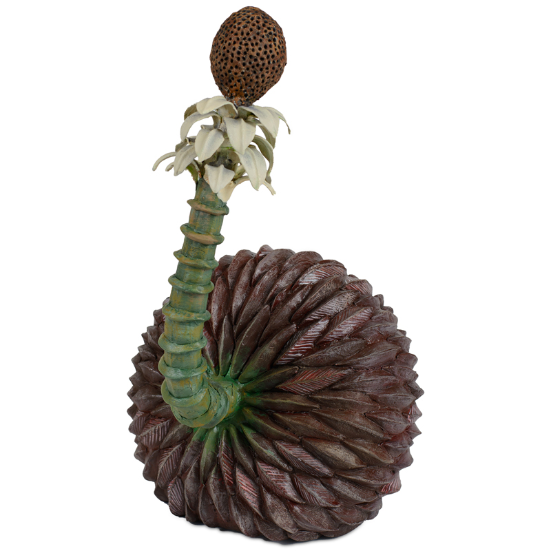Статуэтка тропический фрукт Tropical Fruit brown feathers Коричневый Статуэтка тропический фрукт Tropical Fruit brown feathers Коричневый в Грозном | Loft Concept
