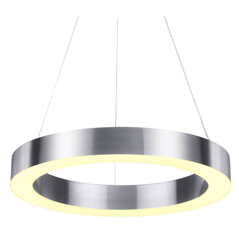 Подвесной светильник Nickel Ribbon Ring 40 Никель Подвесной светильник Nickel Ribbon Ring 40 Никель в Грозном | Loft Concept
