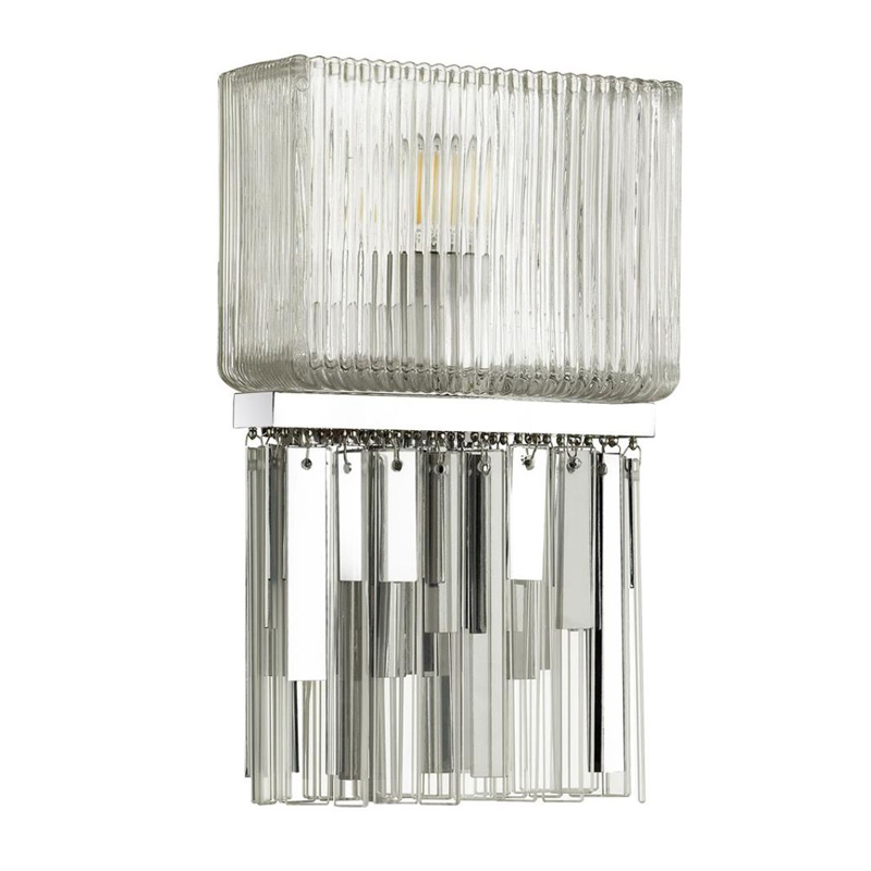 Бра Madelen Chrome Wall Lamp Хром Прозрачный (Transparent) Бра Madelen Chrome Wall Lamp Хром Прозрачный (Transparent) в Грозном | Loft Concept