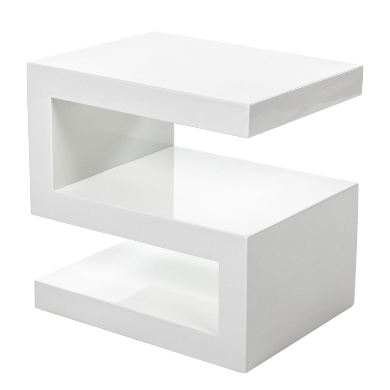 Приставной стол Ophelia Side Table Белый Приставной стол Ophelia Side Table Белый в Грозном | Loft Concept