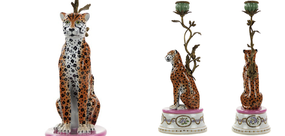 Подсвечник Сидящий Гепард - Loft-Concept в Грозном