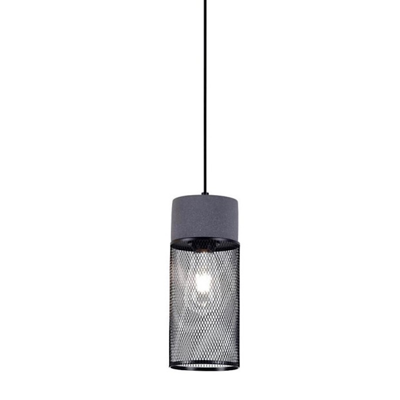 Подвесной светильник Loft Riveted Mesh Lighting Серый Черный матовый Подвесной светильник Loft Riveted Mesh Lighting Серый Черный матовый в Грозном | Loft Concept