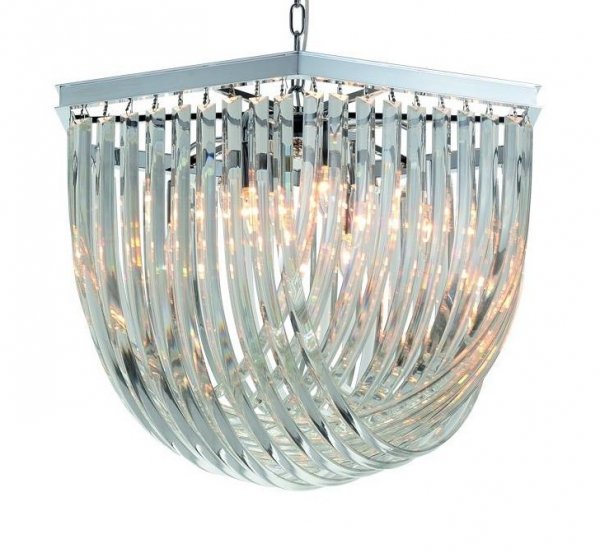 Люстра Chandelier Retro Lava 8 Хром Люстра Chandelier Retro Lava 8 Хром в Грозном | Loft Concept