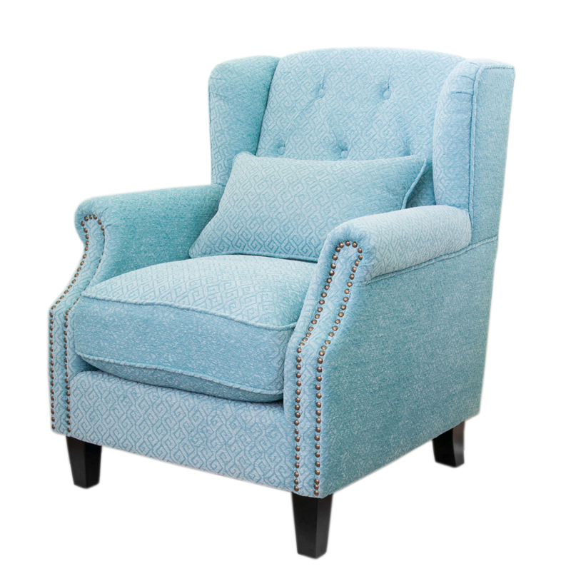 Кресло Edwige Armchair Velour Синий Кресло Edwige Armchair Velour Синий в Грозном | Loft Concept