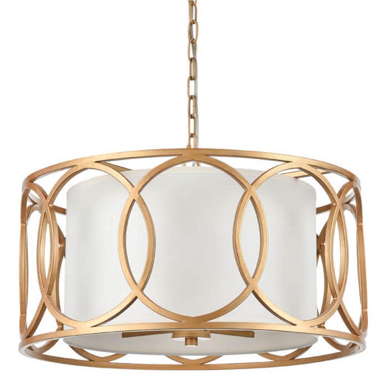 Люстра Anetoun Chandelier Золотой Белый Люстра Anetoun Chandelier Золотой Белый в Грозном | Loft Concept