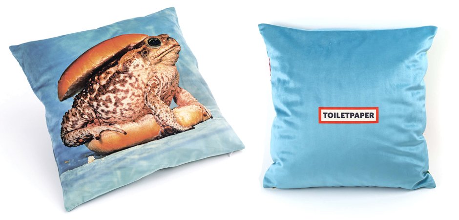 Подушка Seletti Cushion Toad Toiletpaper Подушка Seletti Cushion Toad Toiletpaper - Loft-Concept в Грозном