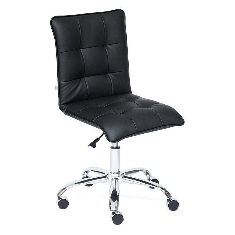Кресло Deborah eco-leather black Черный Хром Кресло Deborah eco-leather black Черный Хром в Грозном | Loft Concept