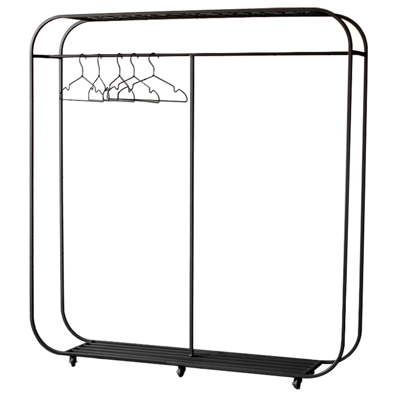 Рейл Hughes Industrial Metal Rust Clothes Rail Черный Рейл Hughes Industrial Metal Rust Clothes Rail Черный в Грозном | Loft Concept