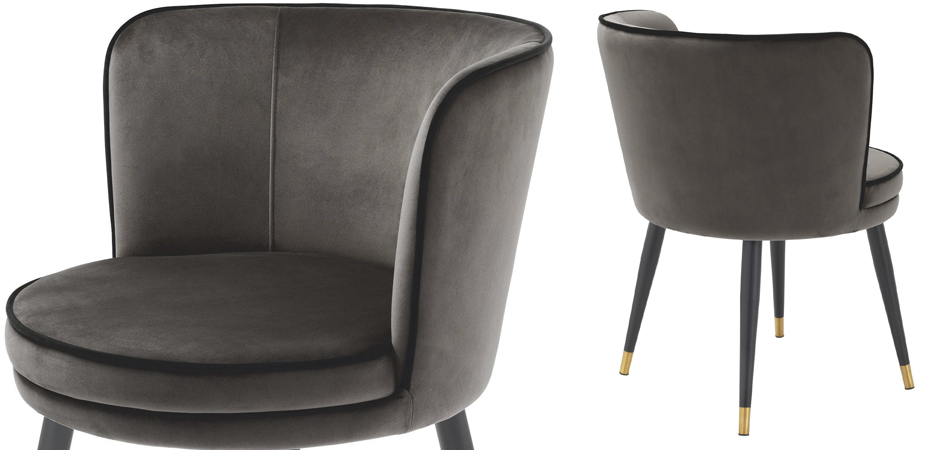 Стул Eichholtz Dining Chair Grenada grey Стул Eichholtz Dining Chair Grenada grey - Loft-Concept в Грозном