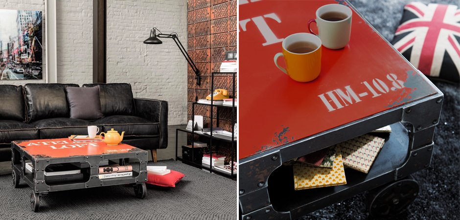 Кофейный стол Atelier Loft Кофейный стол Atelier Loft - Loft-Concept в Грозном