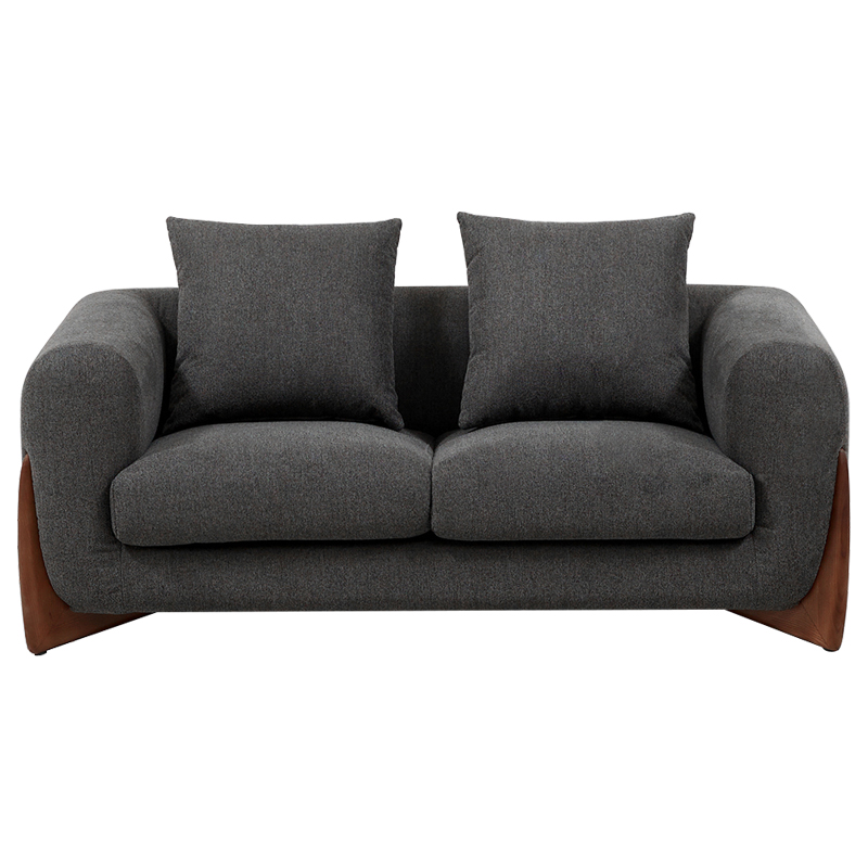 Диван Cuthbert Dark Gray Sofa Серый Коричневый в Грозном | Loft Concept 