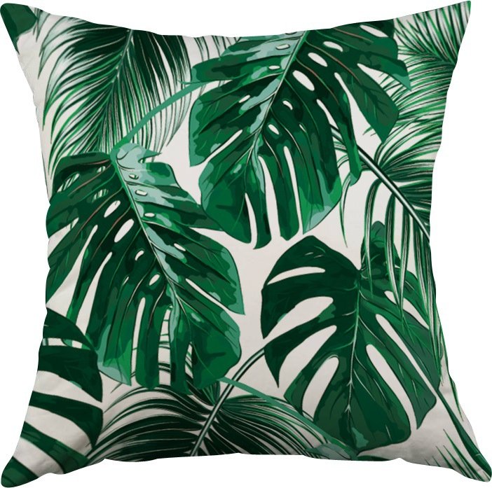 Декоративная подушка Tropics #5 Зеленый Декоративная подушка Tropics #5 Зеленый в Грозном | Loft Concept