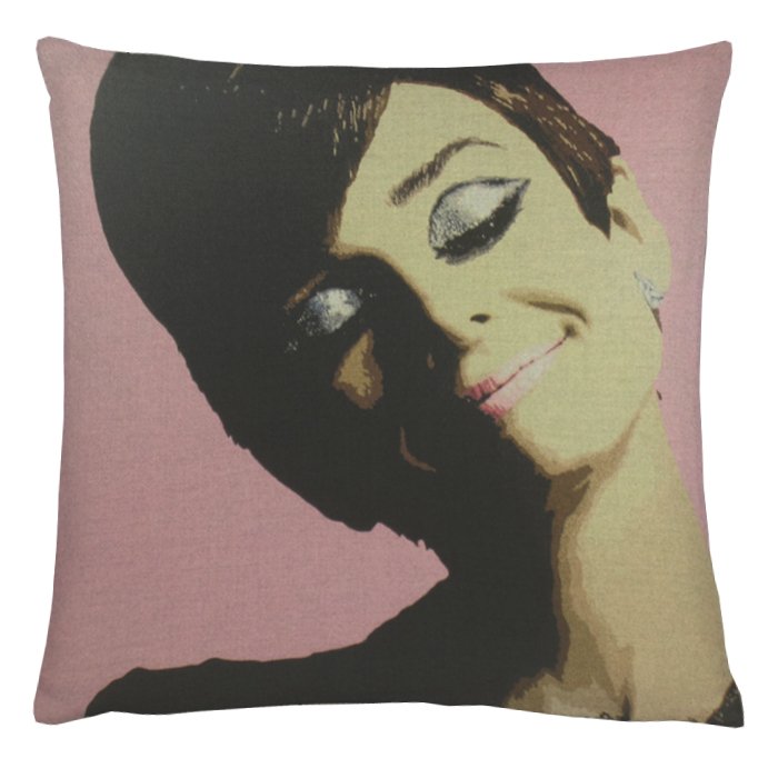 Декоративная подушка Audrey Hepburn 4 Дымчатая Роза Декоративная подушка Audrey Hepburn 4 Дымчатая Роза в Грозном | Loft Concept