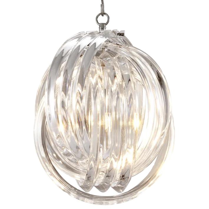 Люстра Chandelier Marco Polo S Прозрачный (Transparent) Никель Люстра Chandelier Marco Polo S Прозрачный (Transparent) Никель в Грозном | Loft Concept