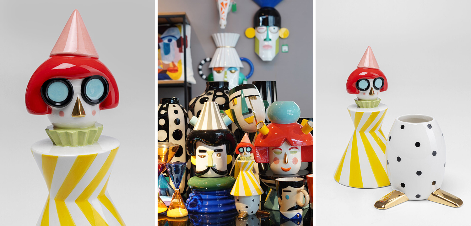 Ваза с крышкой Funny Doll Vase III - фото