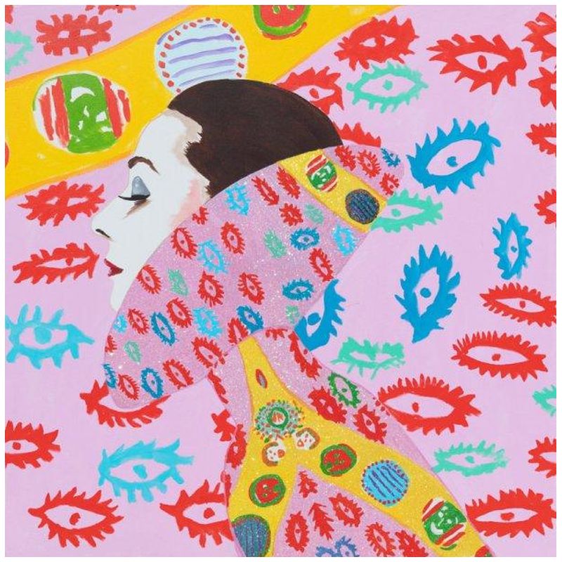 Картина She Dreamed of Kusama Мульти Картина She Dreamed of Kusama Мульти в Грозном | Loft Concept