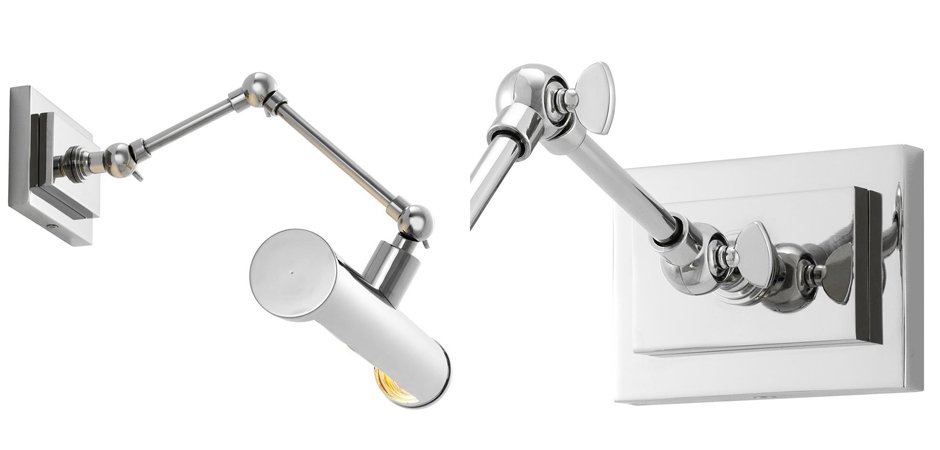 Бра Eichholtz Wall Lamp Pacific Nickel - Loft-Concept в Грозном