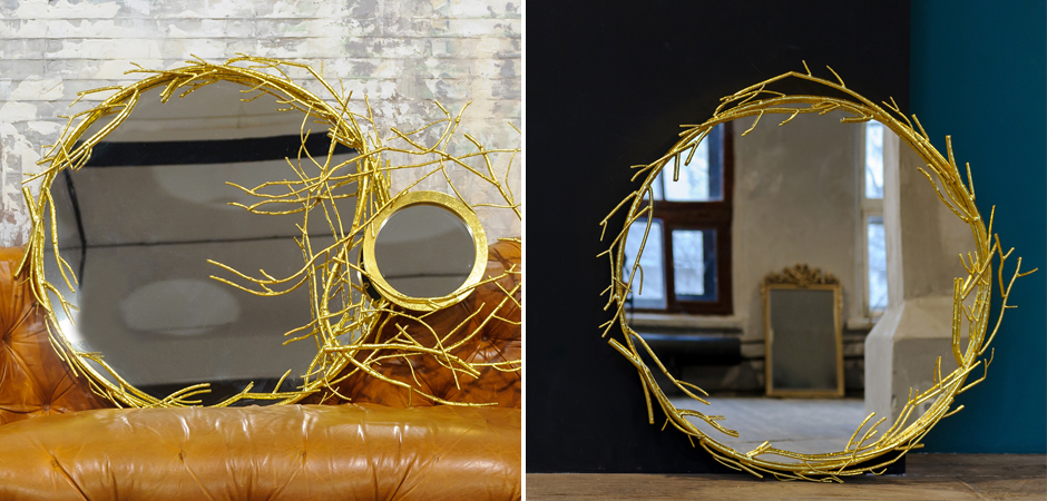 Зеркало Branch Wreath Mirror Зеркало Branch Wreath Mirror - Loft-Concept в Грозном