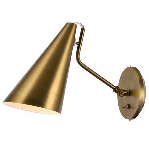 Бра VC light CLEMENTE wall lamp Латунь Бра VC light CLEMENTE wall lamp Латунь в Грозном | Loft Concept