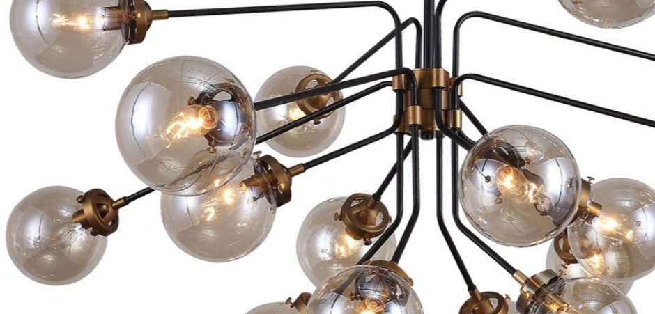 Большой Светильник Bistro Ceiling Globe 16 Большой Светильник Bistro Ceiling Globe 16 - Loft-Concept в Грозном