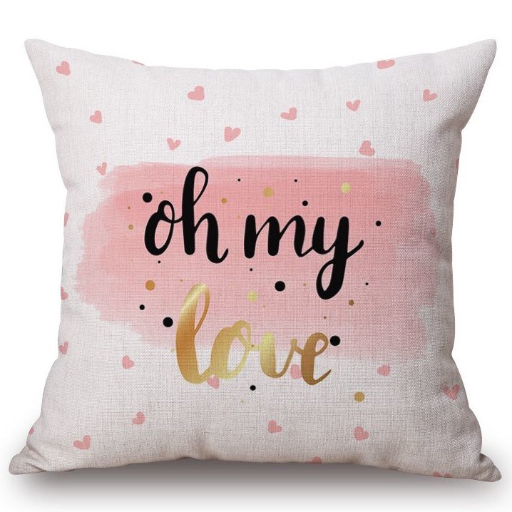 Декоративная подушка Oh my love Декоративная подушка Oh my love в Грозном | Loft Concept