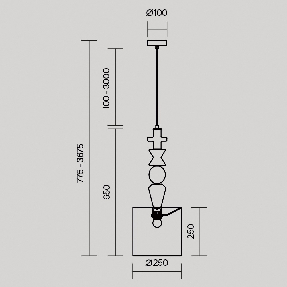 Подвесной светильник Comforty Е27 в Грозном