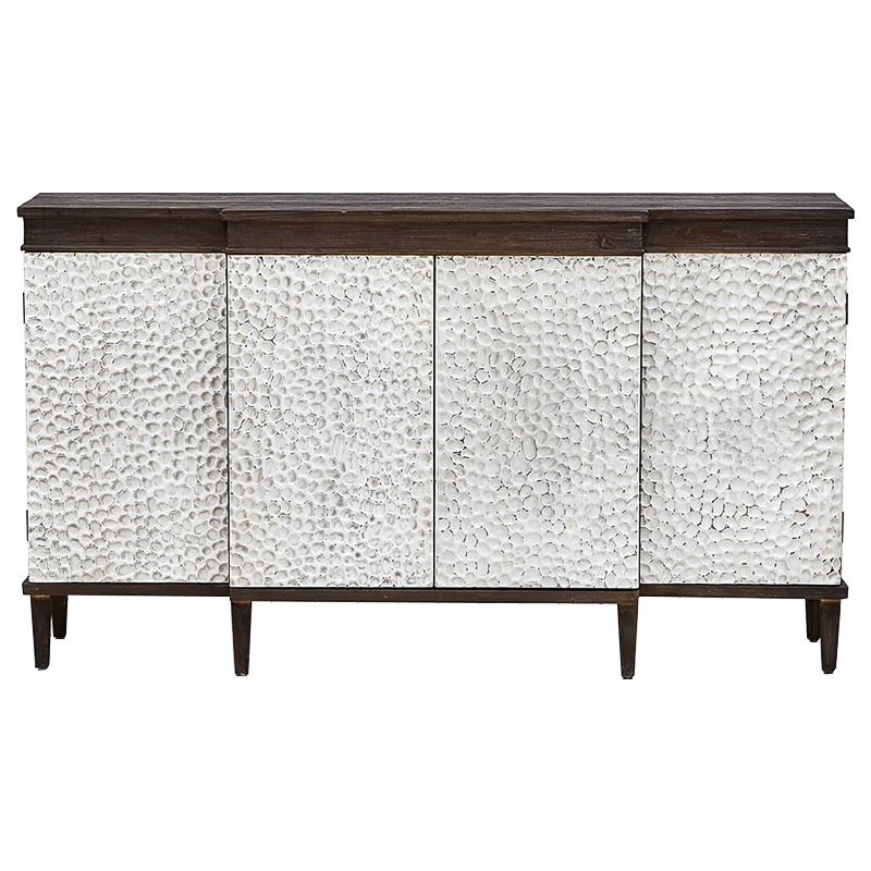 Комод Kekepania chest of drawers Белый Коричневый Комод Kekepania chest of drawers Белый Коричневый в Грозном | Loft Concept