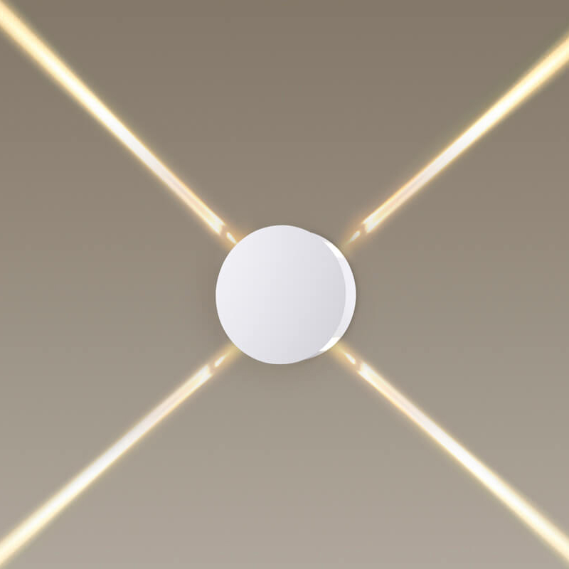 Спот Jedi Beam Sconce Circle white Белый Спот Jedi Beam Sconce Circle white Белый в Грозном | Loft Concept