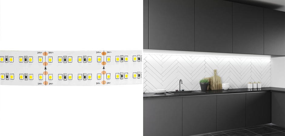 Светодиодная лента 42W/m 240 диодов/3м 2835SMD дневной белый 5M Светодиодная лента 42W/m 240 диодов/3м 2835SMD дневной белый 5M - Loft-Concept в Грозном