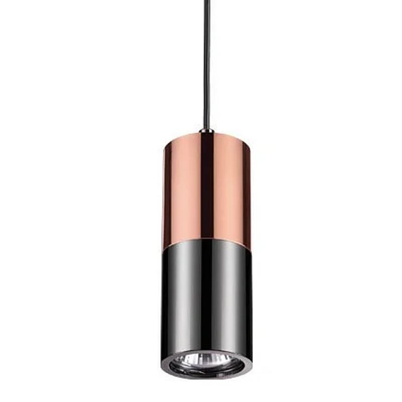 Подвесной светильник Modern Illumination Black & Copper Медь Черный Подвесной светильник Modern Illumination Black & Copper Медь Черный в Грозном | Loft Concept
