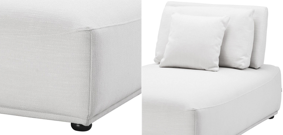 Кресло Eichholtz Chaise Longue Mondial white Кресло Eichholtz Chaise Longue Mondial white - Loft-Concept в Грозном