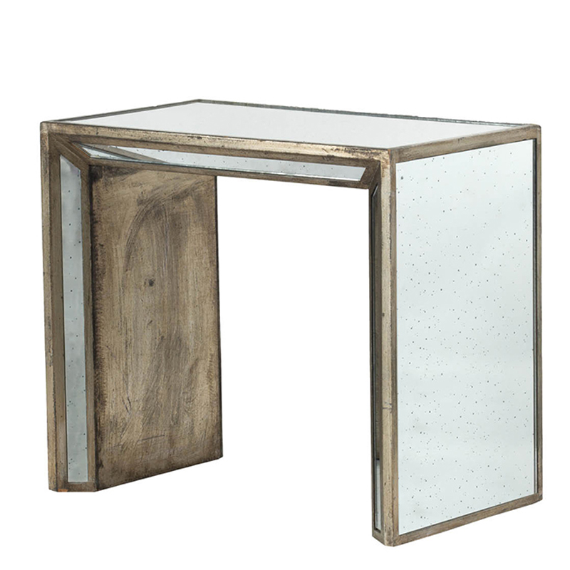 Приставной столик Mirrored Wide Side Зеркало Приставной столик Mirrored Wide Side Зеркало в Грозном | Loft Concept